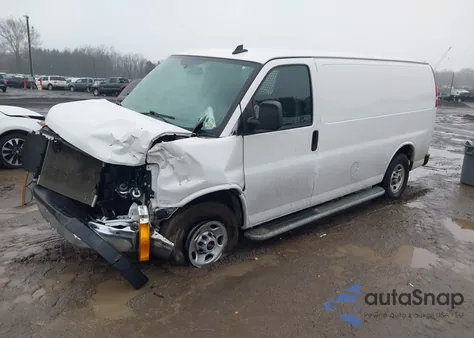 2022 GMC Savana Cargo Rwd 2500 Regular Wheelbase Work Van z USA, uszkodzony, nr VIN 1GTW7AFPXN1255725